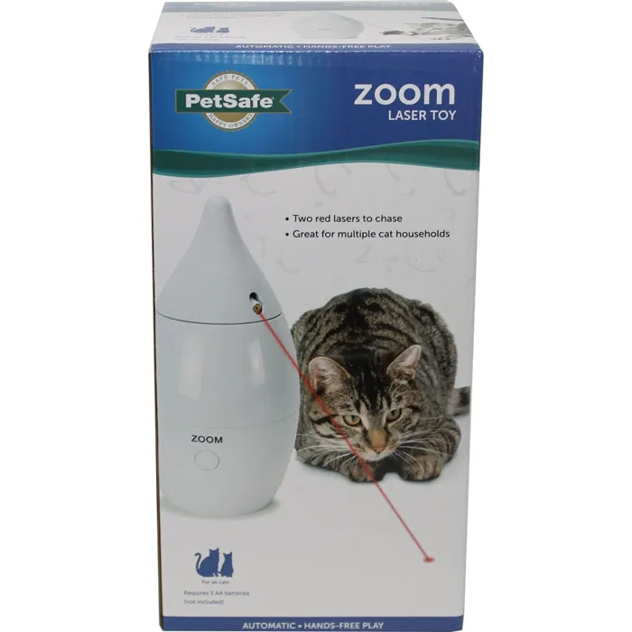Zoom Rotating Laser Cat Toy One Size