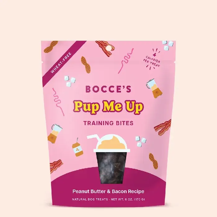 Bocce's Smoothie Training Bites Pup Me Up 6oz Bag