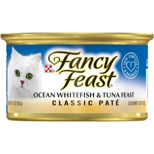 Fancy Feast Classic Ocean Whitefish & Tuna 3 Oz