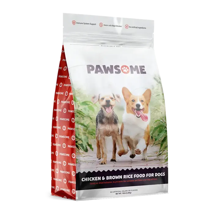 Pawsome Chicken And Brown Rice - 15lb Bag
