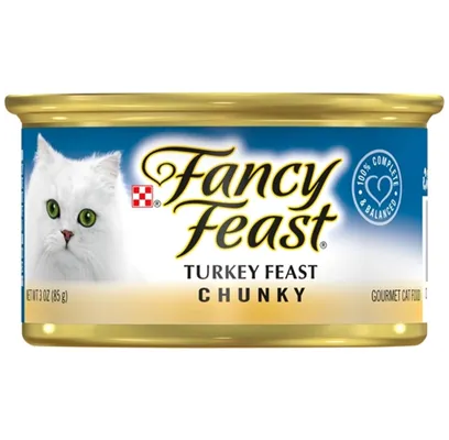 Fancy Feast Chunky Turkey 3 Oz