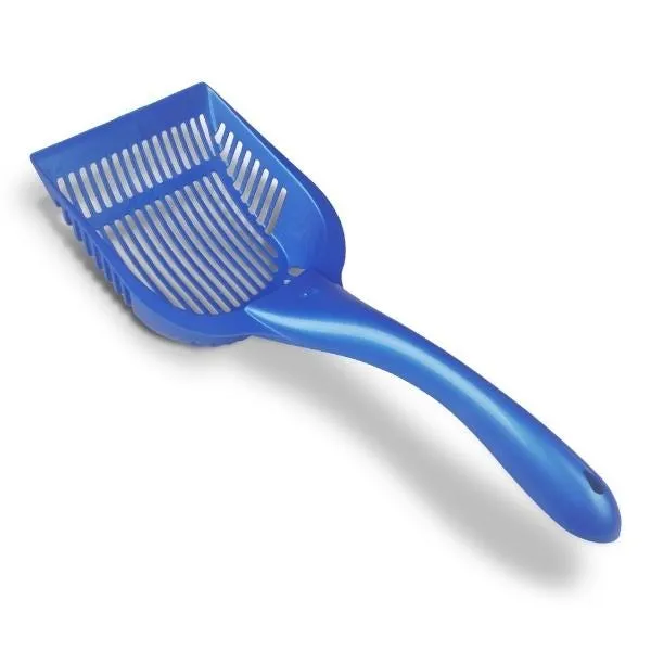 Van Ness Extra Giant Litter Scoop blue angled view
