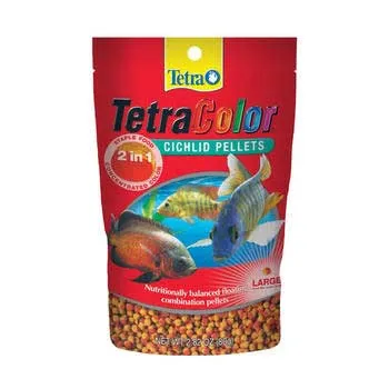Tetra Cichlid Pellet Color Large 2.82 Oz