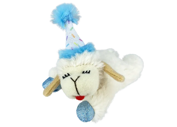 Multipet Birthday Lambchop Cat Toy