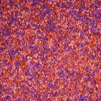 Ww Neon Pebble Purple/pink/red Gravel 5 Lbs