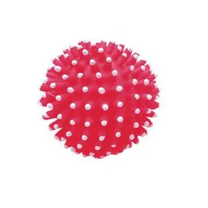 Vinyl Spiny Ball Dog Toy, Pink, 3"