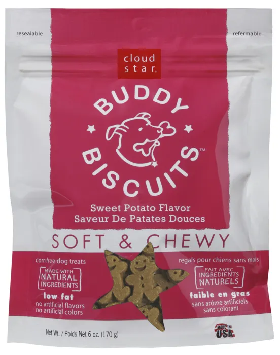 Soft & Chewy Buddy Biscuit Sweet Potato 6 Oz
