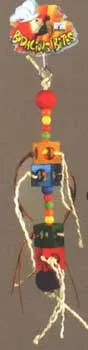 Bodacious Bites Bird Toy Medium/large