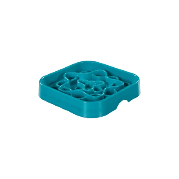 Messy Mutts Interactive Slow Feeder 2c Blue