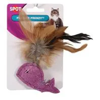 Spot Feather Frenzy Cat Toy Assorted 3 Inch