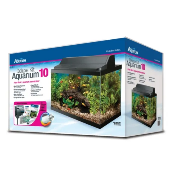 Deluxe 10 Gallon Aquarium Kit