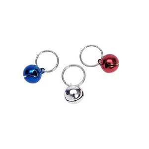 Round Cat Bells Red White And Blue - 3pk