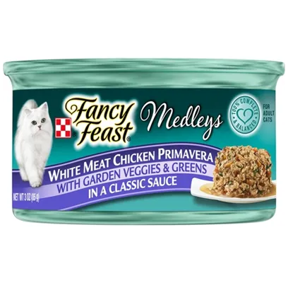 Fancy Feast Elegant Medley Chicken Primavera 3 Oz