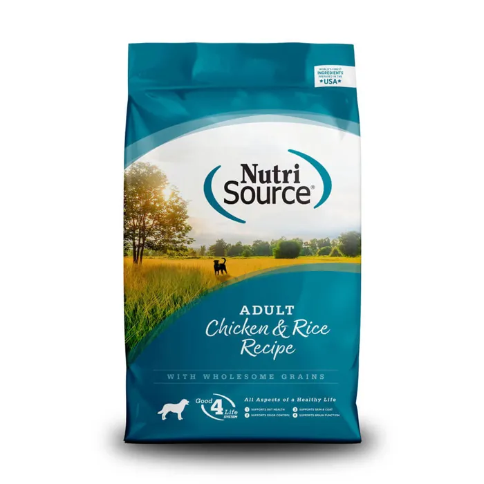 Nutrisource Dog Adult Chic & Rice 12#