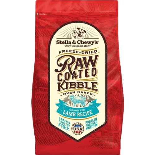 Raw Coated Lamb Recipe Dry Dog Food 22-lb