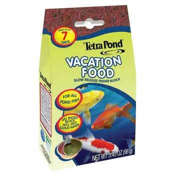 Tetrapond Vacation Food Slow Release Feeder Block 3.45 Oz