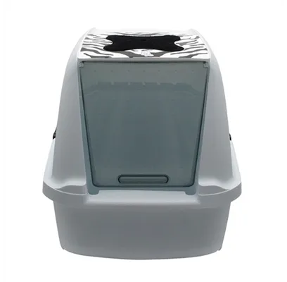 Catit Style White Tiger Cat Pan Large;