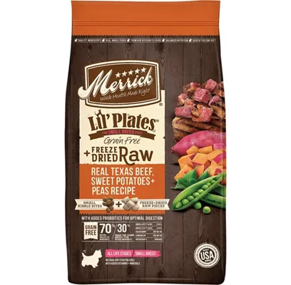 Lil' Plates Small Breed Grain Free Real Beef & Sweet Potato Dry Dog Food 12-lb