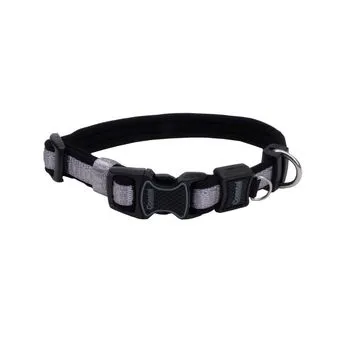 Adjustable Collar, Grey, 1" X 14"-20"