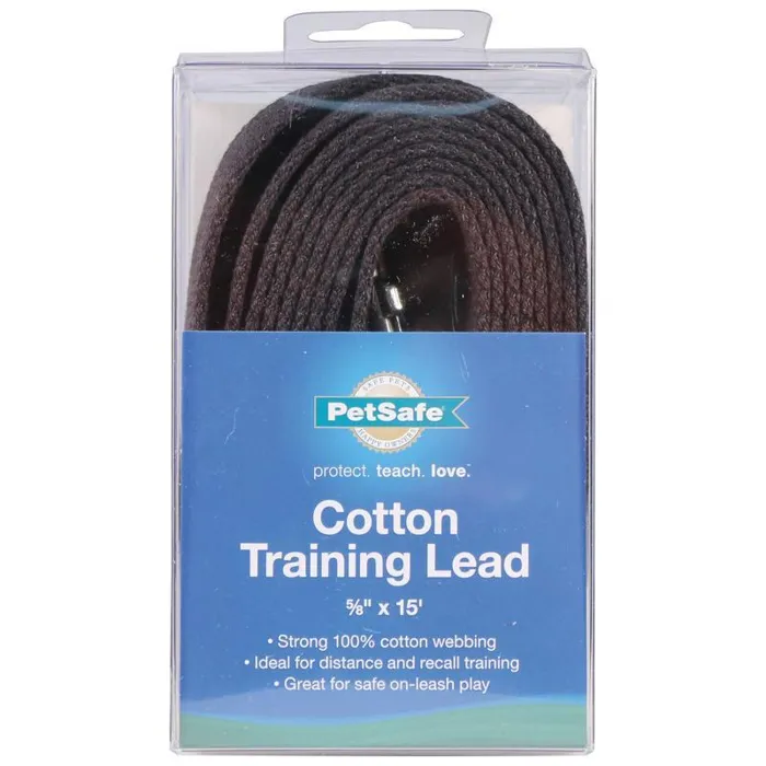 Cotton Train Lead Black 5/8 X 15 Inch;