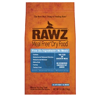 Rawz Slm/ckn/whfs Dog Fd 10#;