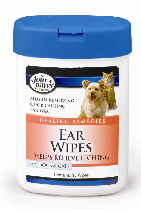 Ear Wipes For Dogs & Cats 30 Count