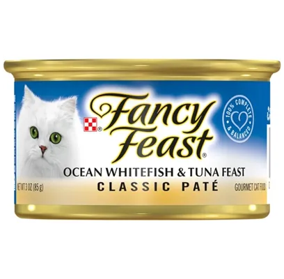 Fancy Feast Classic Ocean Whitefish & Tuna 3 Oz