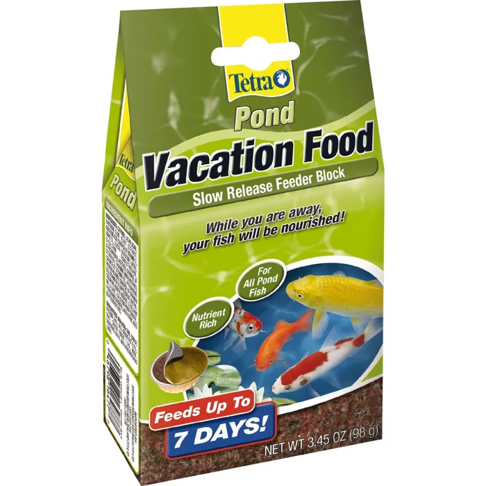 Tetrapond Vacation Food Slow Release Feeder Block 3.45 Oz