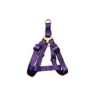 Adjustable Easy On Harness Purple 5/8x12-20"