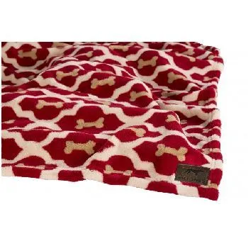 Tall Tails 20 X 30 Sm Fleece Blanket Red Bone Ea;