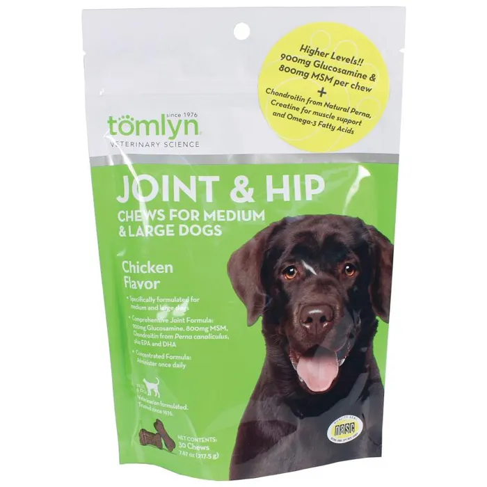 30 Ct. Joint And Hip Chews - Med & Lg. Dog;