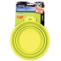 Petmate No Spill Dog Bowl Green 3 Cup