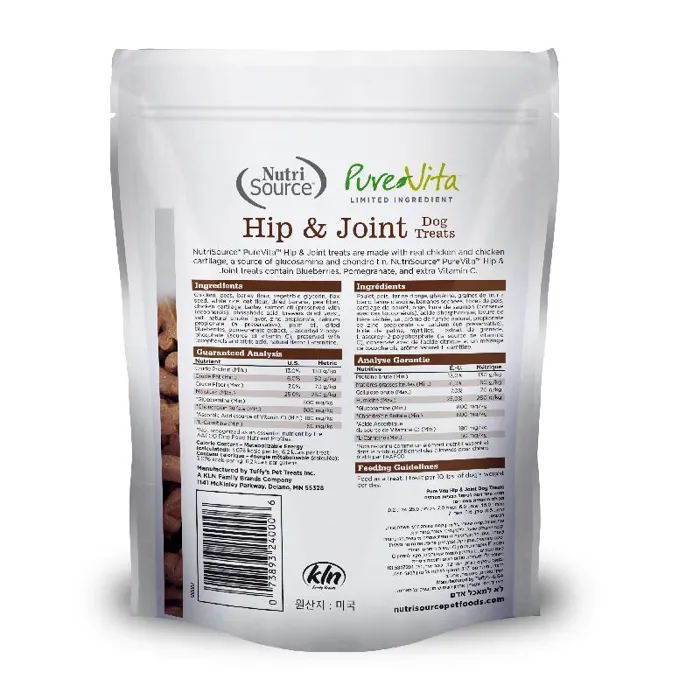 Nutrisource Pure Vita Hip Joint Treat 6oz