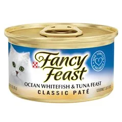 Fancy Feast Classic Ocean Whitefish & Tuna 3 Oz