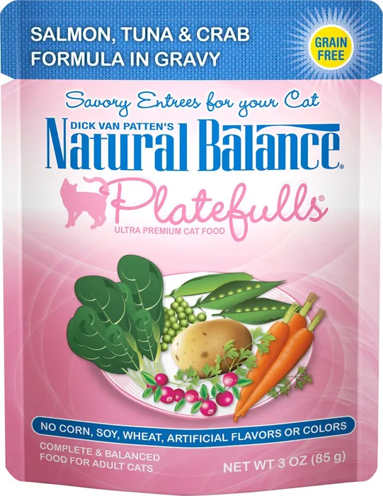 Platefulls Slmn Tuna And Crab Grain Free Pouch - 3