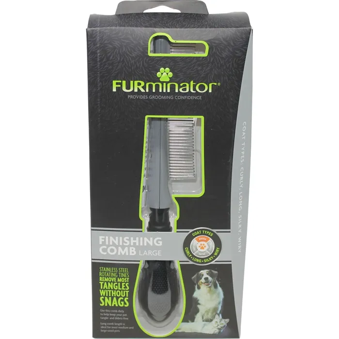 Furminator Finishing Comb For Dogs Large