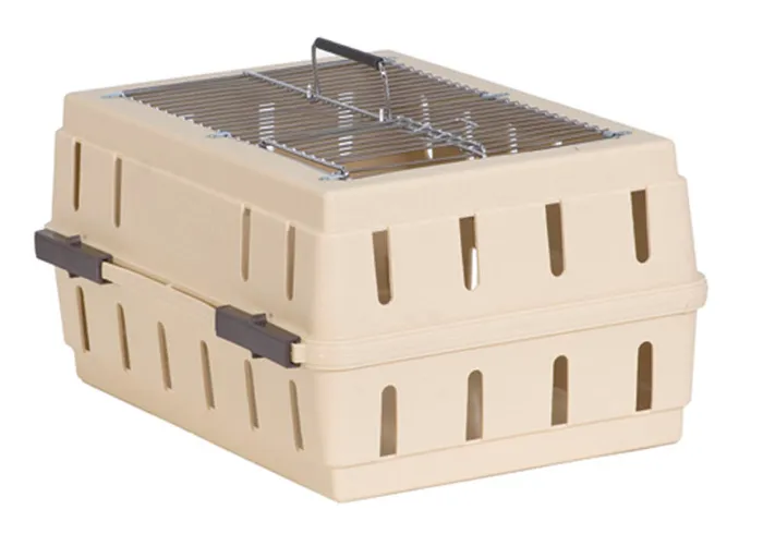 Cabin Kennel Wire Top Carrier 17"x12"x8"