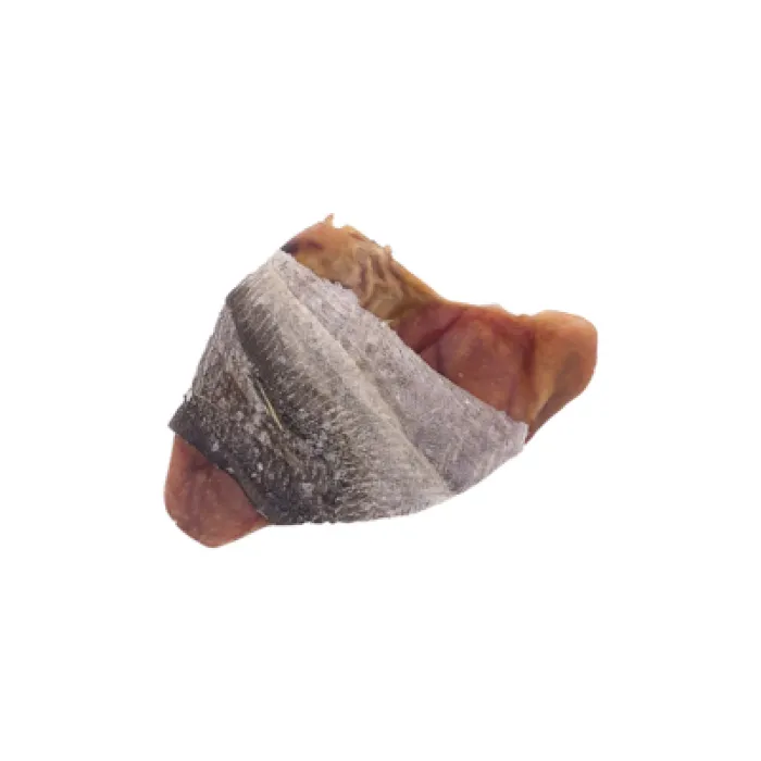 Pig Ear W/fish Skin Wrap 30ct/bx Dis Ilh-00303 Icelandic 30/cs