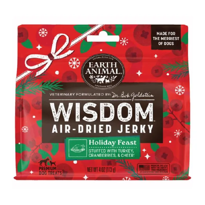 Earth Animal Wisdom Jerky Holiday Feast 4oz