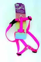Nylon Adjustable Harness 5/16"x10"-16" Red