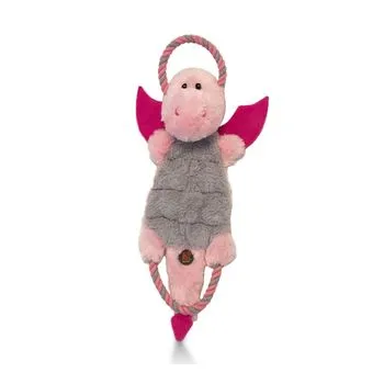Magic Mats Dragon Dog Toy Pink Xl/17 Inch