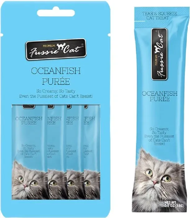 Fussie Cat Oceanfish .5-oz 4-pk