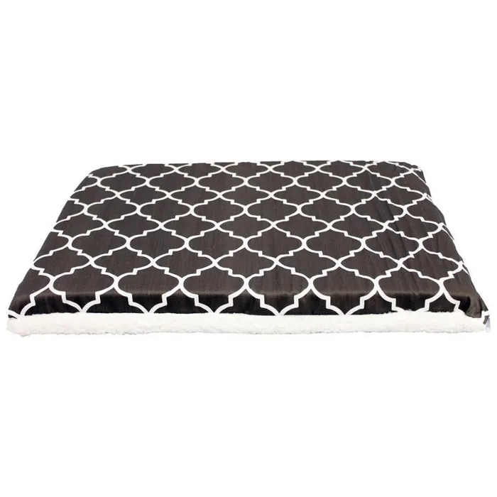 30" Brn Geo/flc Rvse Crate Pad;