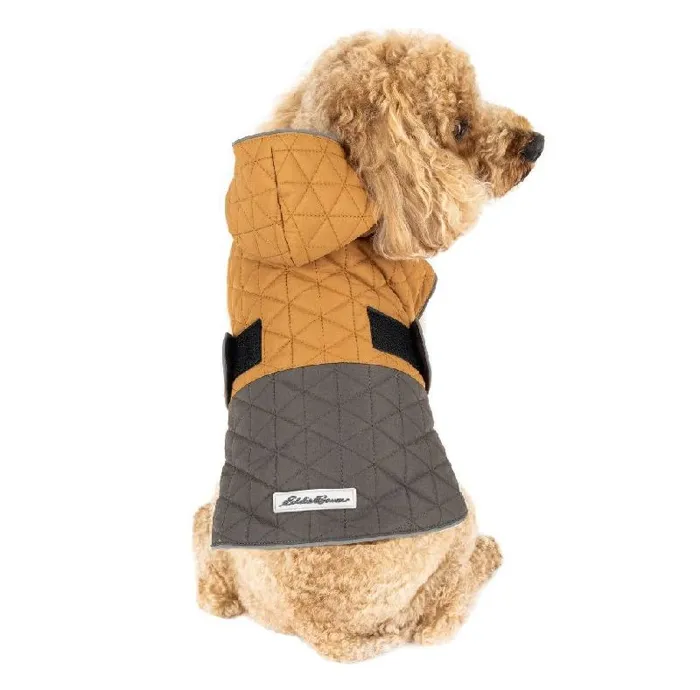 Petrageous Richland Brown Grey Puffer Jacket XL