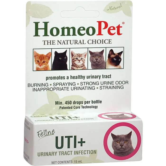 Homeopet Urinary Tract Infection For Cats 15ml