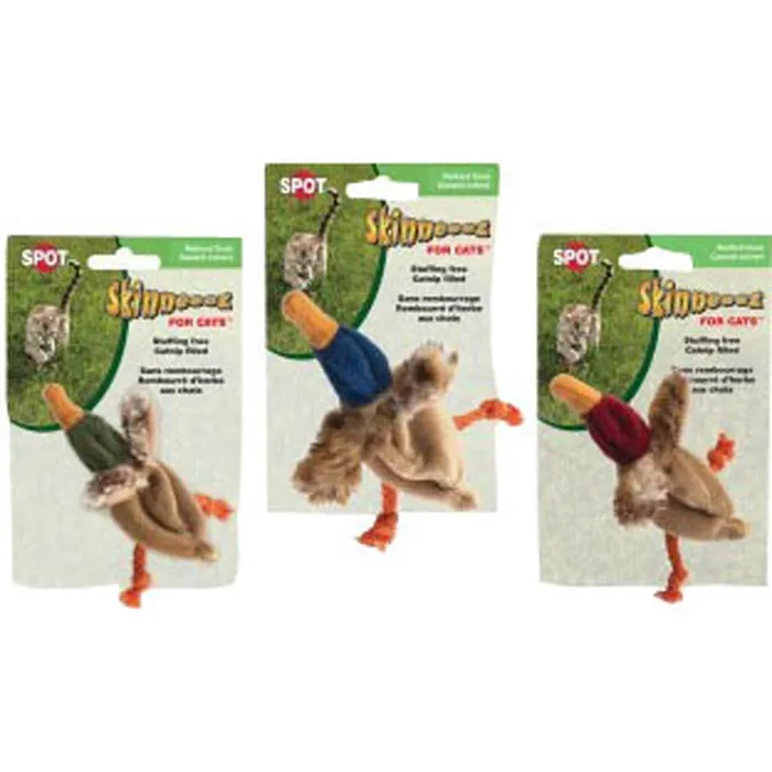 Spot Skinneeez Duck With Catnip 3"