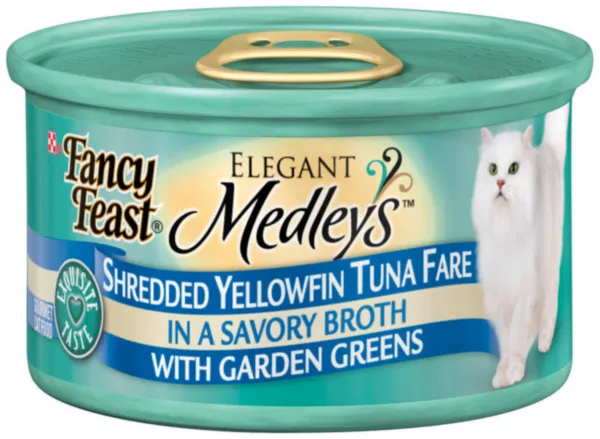 Fancy Feast Shrd Yelw Fin Tuna