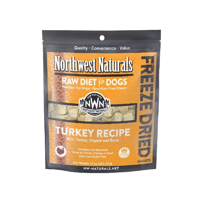 Northwest Naturals Raw Dog FD Turkey 25oz