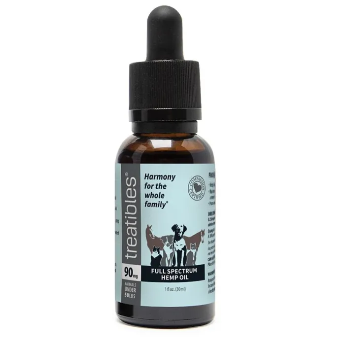 Oil Dropper 90-mg Full Spectrum For Dogs And Cats