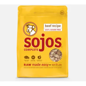 Sojos Complete Food Beef 7lb;